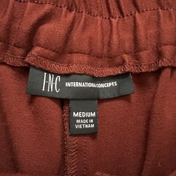 INC International Concept Casual Wide Leg Pants‎ With Pleat Front & Pockets M - Picture 4 of 10